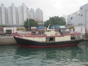The fishing vessel involved in the case.