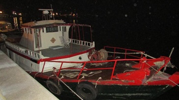 The fishing vessel