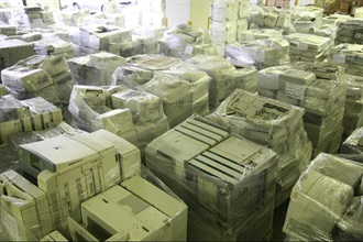 Customs seizes unmanifested used photocopiers and computer printers.