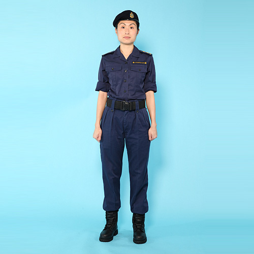 Overall Dress - Female (with beret & boots)