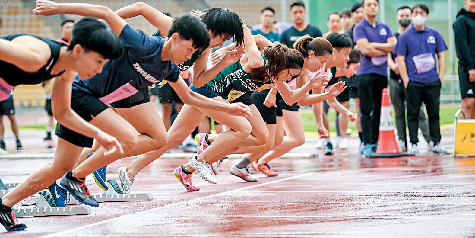 海關陸運會健兒重回賽道