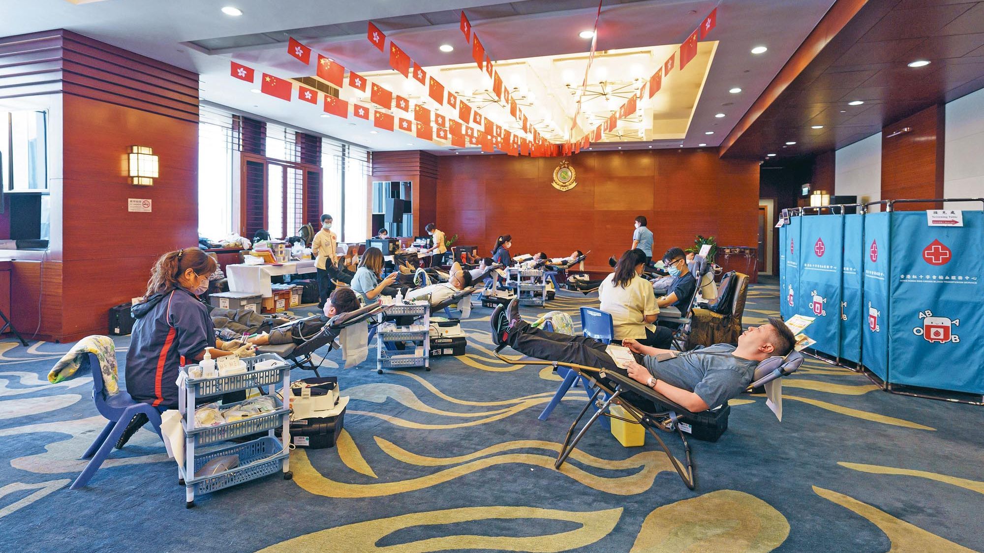 Hong Kong Customs Fully Supports Blood Donation