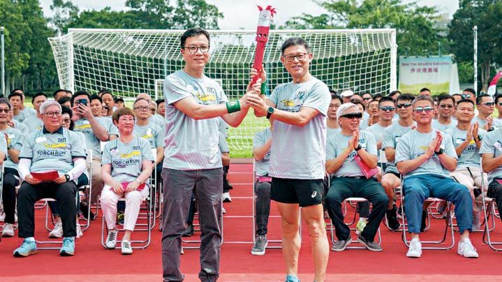 特奧執法人員火炬跑