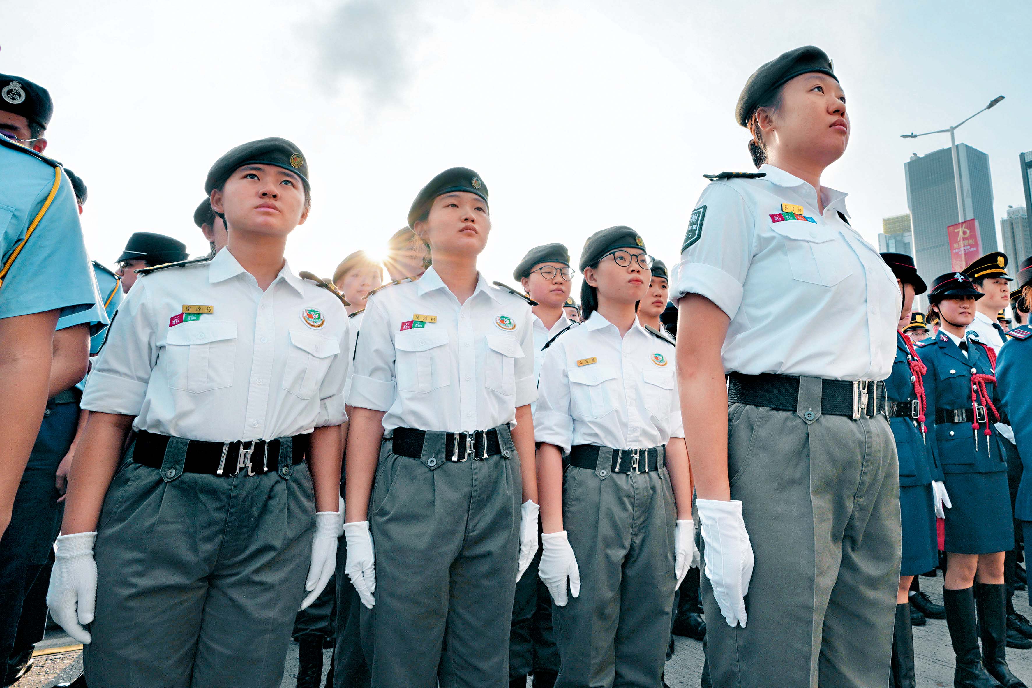 CYLC takes part in flag-raising ceremony to celebrate 76th anniversary of founding of People's Republic of China