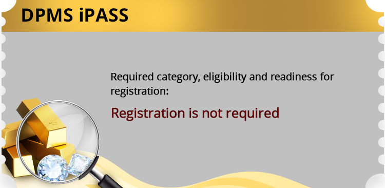 Required category, eligibility and readiness for registration: Registration is not required
