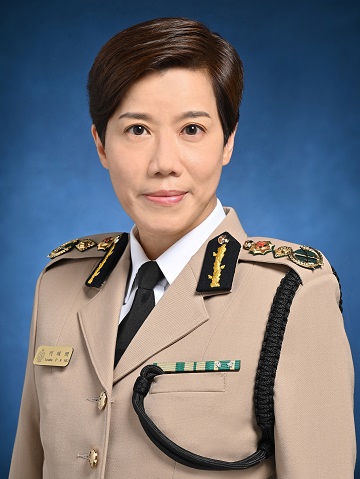Ms Louise HO Pui-shan CMSM Commissioner of Customs and Excise