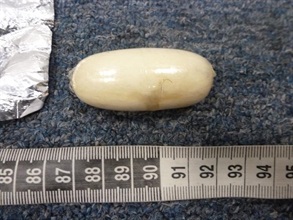 海关检获的怀疑可卡因毒品。