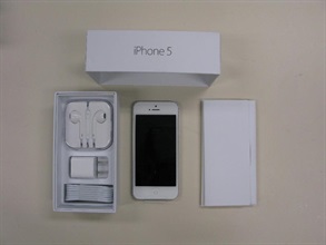 The unmanifested smartphones seized by the Customs.