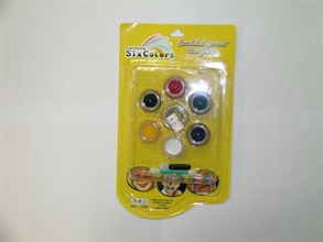 This item of toy face and body paint has been examined and found to have high risk of causing poisoning hazard to children.2