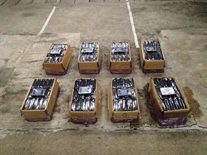 Computer hard disks seized in the operation.