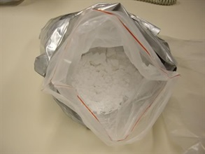 Part I poison "lidocaine" seized by Customs.