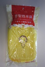 香港海關今日（一月二十二日）提醒市民留意三款暖水袋有燙傷的潛在危險。圖示其中一款暖水袋。