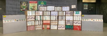 Hong Kong Customs yesterday (March 14) seized about 430 000 suspected illicit cigarettes with an estimated market value of about $1.2 million and a duty potential of about $800,000 on board an incoming truck at Shenzhen Bay Control Point.