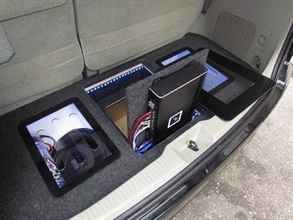 Customs found that a syndicate smuggled illicit cigarettes, in a small quantity each time, into Hong Kong by hiding them in concealed compartments of cross-boundary private cars.