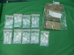 Hong Kong Customs seized about 5 000 tablets of suspected ecstasy with an estimated market value of about $400,000 at Hong Kong International Airport on September 16.