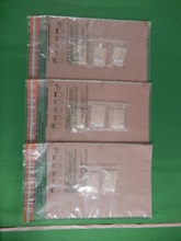 Hong Kong Customs yesterday (October 21) seized about 224 grams of suspected methamphetamine at Lo Wu Control Point.