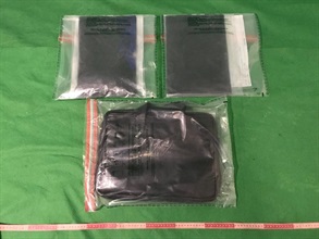 Hong Kong Customs yesterday (August 11) seized about 2.2 kilograms of suspected cocaine with an estimated market value of about $2.2 million at the Hong Kong International Airport.