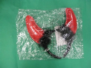 This toy was found to be unsafe as its plastic packaging bag poses the risk of suffocation to children.