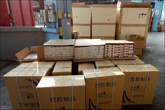 Customs officers seize about $2.8 million worth of duty-not-paid cigarettes in an inbound goods vehicle.