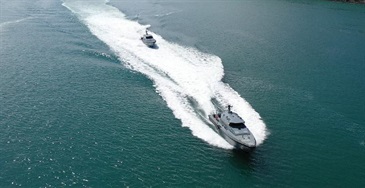 Hong Kong Customs has procured four new High Speed Pursuit Craft (HSPC) to replace all four older HSPC to strengthen the pursuit capability of the department's high-speed craft.
