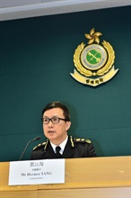 香港海关关长邓以海今日（二月七日）于二○一七年度工作回顾记者会上发言