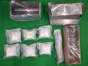 Hong Kong Customs seized about 30 kilograms of suspected cocaine in total with an estimated market value of about $32.5 million during an operation conducted on March 2 and yesterday (March 3). Most of the suspected cocaine seized was found concealed inside two-noodle making machines.