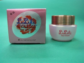 The mercury content of the samples of 'LiLiki Whitening Day Cream (Cream 911)' ranges from 5,600 ppm to 16,000 ppm.