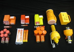 Hong Kong Customs seized about 22 000 suspected smuggled signal flares with an estimated market value of about $1.5 million on board an incoming container truck at Shenzhen Bay Control Point on July 30.