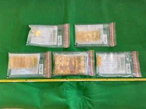 Hong Kong Customs on August 13 detected a dangerous drugs internal concealment case involving an incoming passenger at Hong Kong International Airport and seized about 1.5 kilograms of suspected liquid cocaine with an estimated market value of about $1.7 million. Photo shows the suspected liquid cocaine seized.