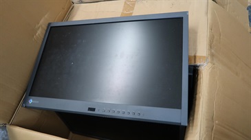 Hong Kong Customs on November 9 detected a suspected case of using an ocean-going vessel to smuggle goods to Vietnam at the Kwai Chung Container Terminals. A large batch of suspected smuggled electronic goods, including cameras, monitors, routers and speakers, with a total estimated market value of about $8 million was seized. Photo shows one of the suspected smuggled monitors seized.