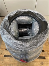 Hong Kong Customs on November 21 detected a large-scale seaborne drug trafficking case and seized about 228 kilograms of suspected cannabis buds with an estimated market value of about $52 million at the Kwai Chung Customhouse Cargo Examination Compound. Photo shows the suspected cannabis buds which were concealed inside the hollow space of tyres.
