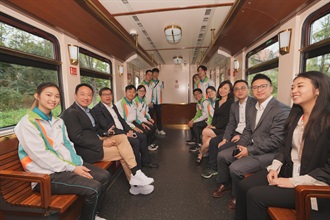 From March 29 to 31, "Customs YES" co-organised the Guangdong Innovation and Technology Exploration Trip with the Greater Bay Area Homeland Youth Community Foundation. Photo shows "Customs YES" members visiting the China Spallation Neutron Source at Songshan Lake, Dongguan, to understand the country's innovation technology and capability.