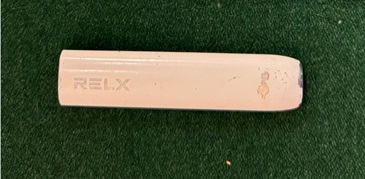 Hong Kong Customs yesterday (March 5) detected a case involving possession of etomidate (the main ingredient of the "space oil drug"), under the Dangerous Drug Ordinance, from an incoming passenger at the Lo Wu Control Point. Photo shows the vape stick containing the suspected "space oil drug" seized.