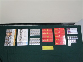 An incoming 45-year-old female passenger was sentenced to three months' imprisonment at the Fanling Magistrates' Courts today (July 9) for possessing duty-not-paid cigarettes and failing to declare to Customs Officers, in contravention of the Dutiable Commodities Ordinance. Photo shows the duty-not-paid cigarettes seized.