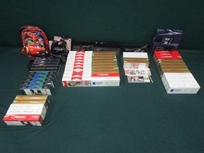 An incoming 36-year-old female passenger was sentenced to two months' imprisonment at the Fanling Magistrates' Courts today (July 9) for possessing duty-not-paid cigarettes and failing to declare to Customs Officers, in contravention of the Dutiable Commodities Ordinance. Photo shows the duty-not-paid cigarettes seized.