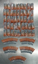 Hong Kong Customs on September 20 detected two smuggling cases involving two passengers at Hong Kong International Airport and and seized 1 250 syringes and 1 275 syringes of pharmaceutical injections containing Part I Poisons respectively from each passenger. The total estimated market value was about $1.77 million. The two passengers concerned were both convicted and sentenced to 10 weeks' imprisonment by the West Kowloon Magistrates' Courts today (October 24) for contravening the Import and Export Ordinance (Cap. 60). Photo shows the pharmaceutical injections seized.