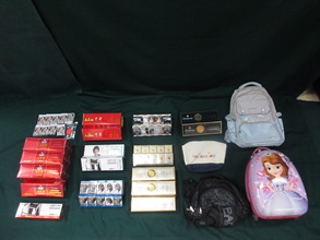 ​Three incoming passengers were sentenced by the courts today (March 23) to 12 weeks' imprisonment and fined $1,800; two months' imprisonment and fined $1,500; and six months' imprisonment and fined $1,000 respectively for possessing duty-not-paid cigarettes and failing to declare them to Customs officers, in contravention of the Dutiable Commodities Ordinance. Photo shows duty-not-paid cigarettes seized from the personal baggage of a 48-year-old incoming female passenger and her accompanying teenager.