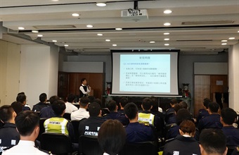 A glimpse of the briefing session